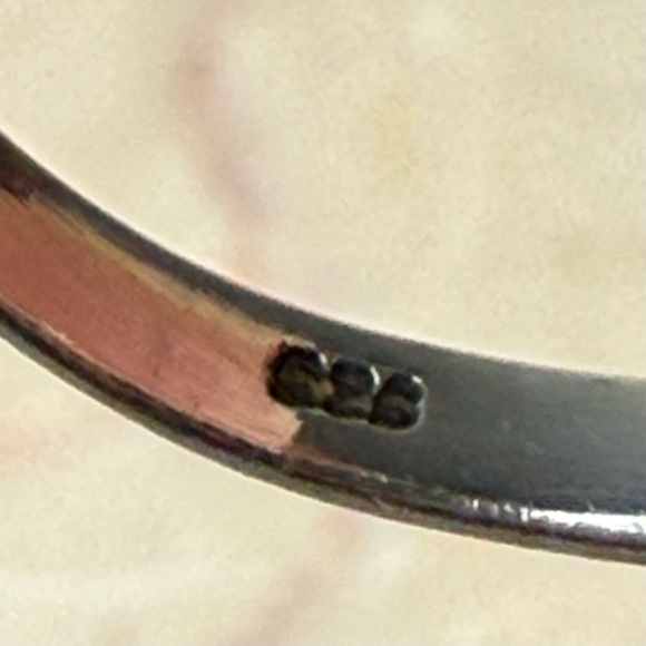 Elegant Silver 925 & Brilliants Twist Ring - Size 8 - Picture 8 of 11